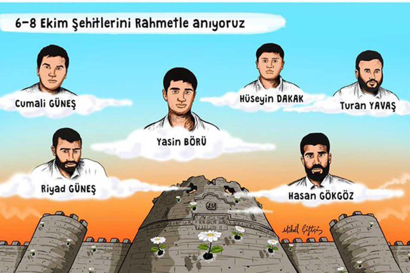 6-8 Ekim şehidlerinin aileleri: Adalet tam anlamıyla yerini bulmadı 6-8 Ekim şehidlerinin aileleri: Adalet tam anlamıyla yerini bulmadı